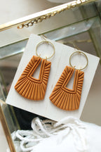 Venetian Polymer Clay Earrings | Choose Your Colour