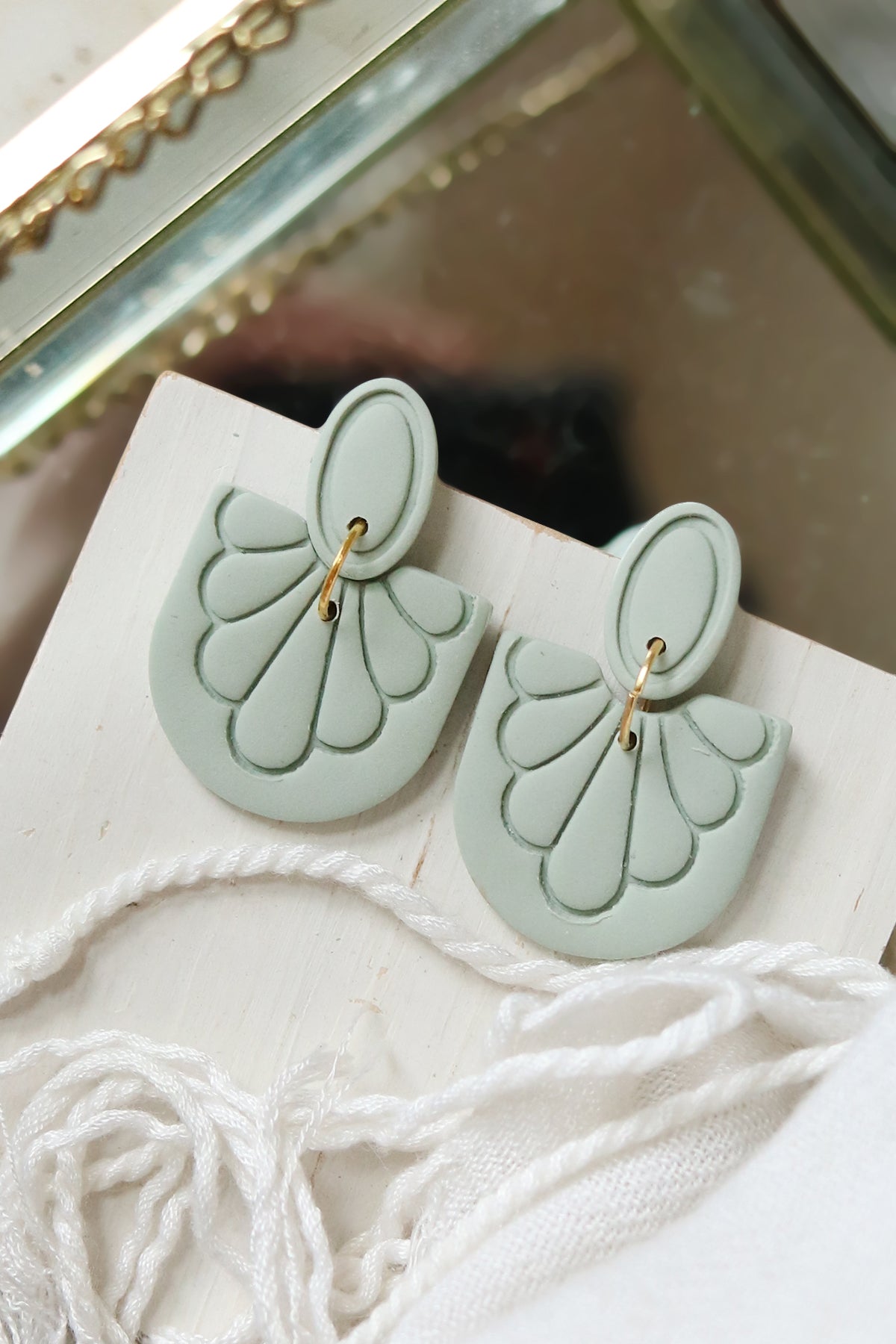 Tailwind Polymer Clay Earrings | Choose Your Colour