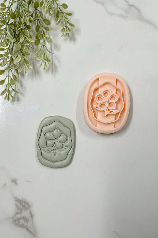 Wavy Flower Frame Polymer Clay Cutter