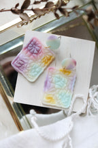 Polychrome Polymer Clay Earrings