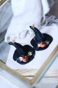 Witchy Woman Polymer Clay Witch Hat Earrings