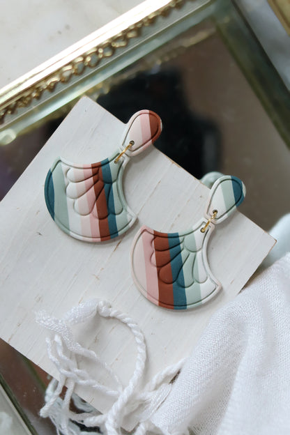 Zephyr Polymer Clay Earrings