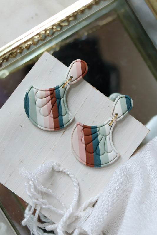 Zephyr Polymer Clay Earrings