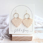 Fanfare Earrings | Choose Your Colour - Petal & Posy