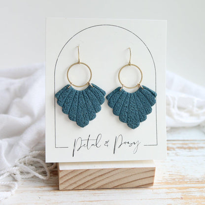 Fanfare Earrings | Choose Your Colour - Petal & Posy