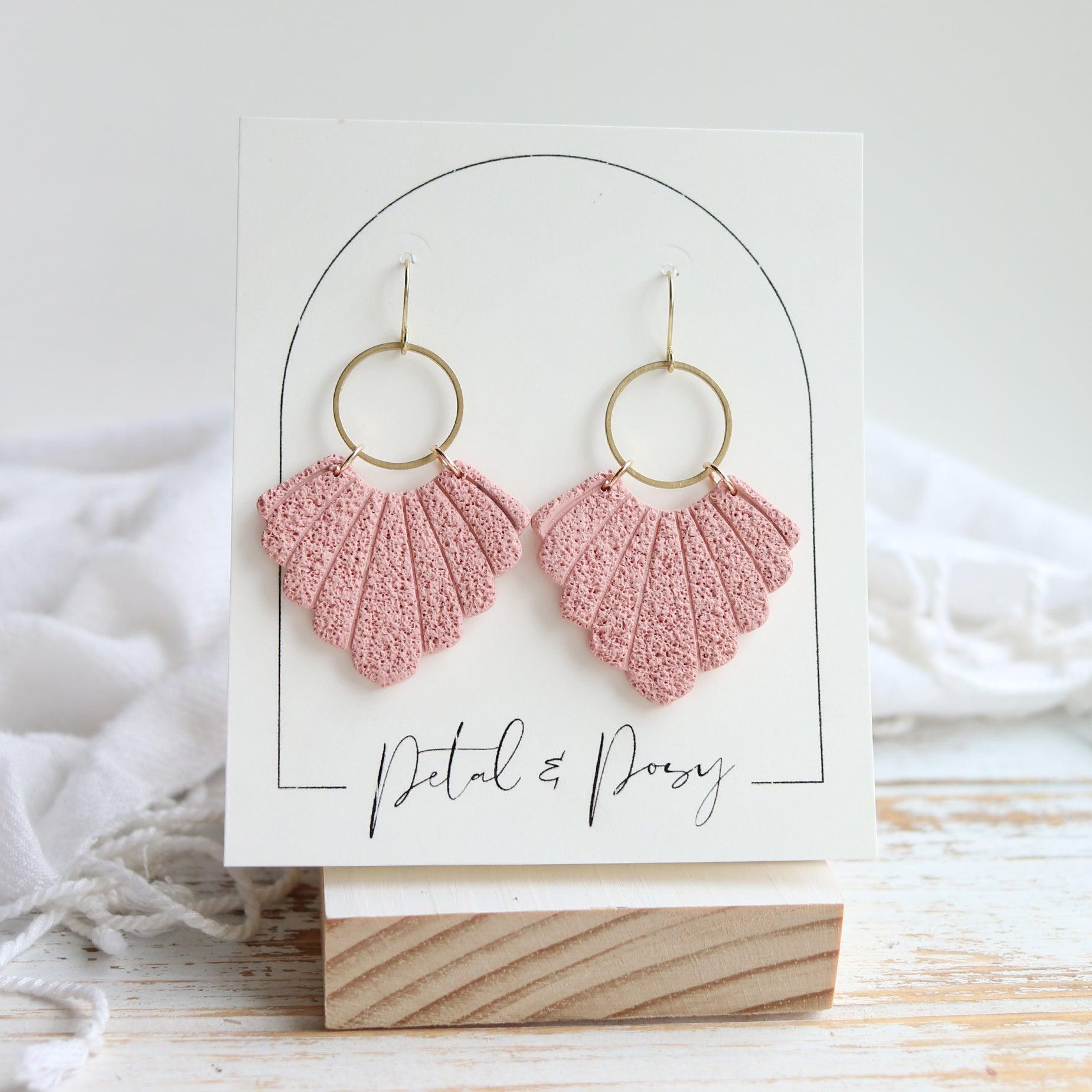 Fanfare Earrings | Choose Your Colour - Petal & Posy