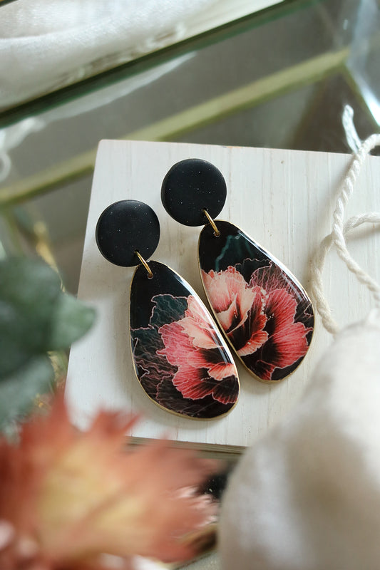 Fire Flower Earrings
