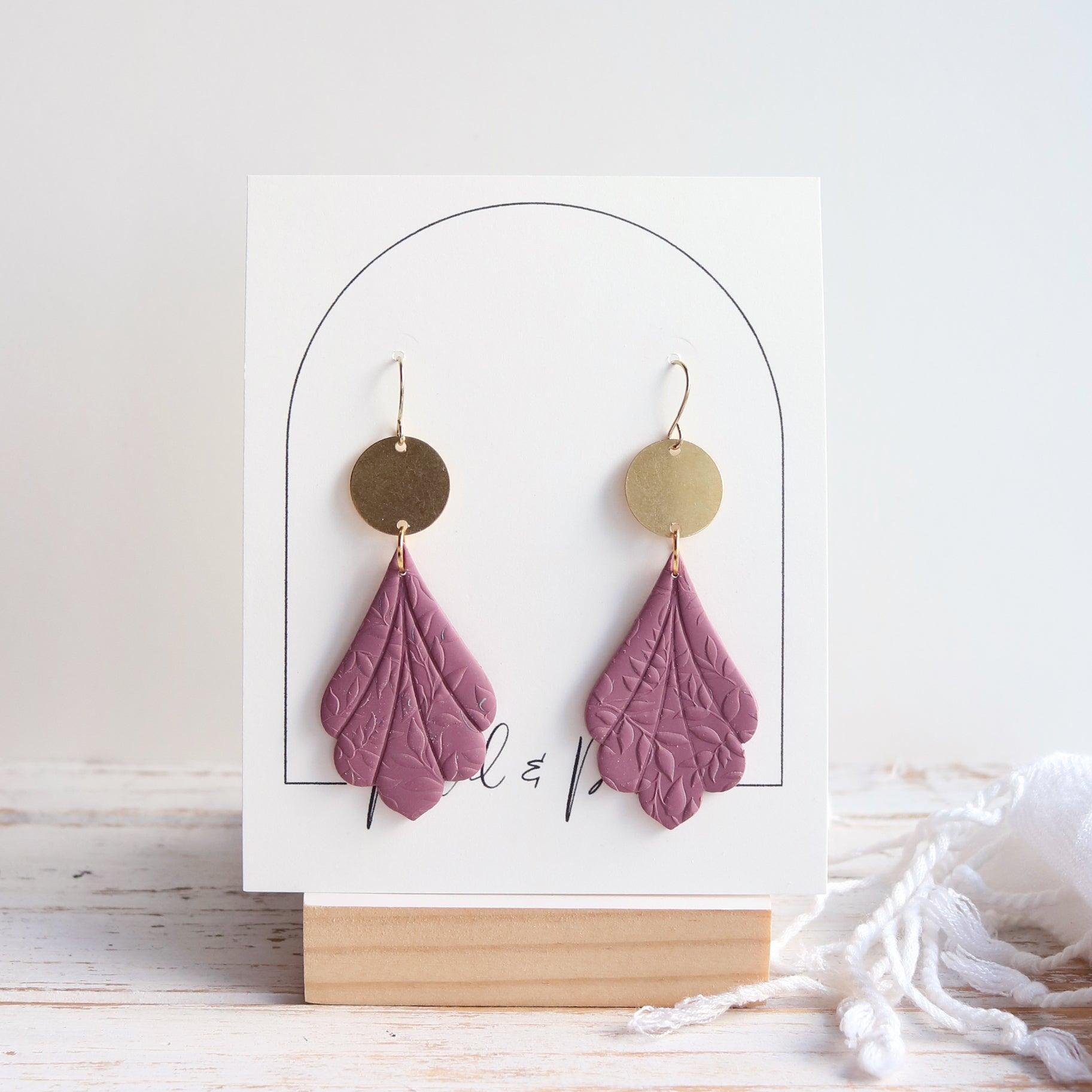 Fringe Earrings | Choose Your Colour - Petal & Posy