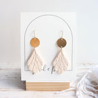 Fringe Earrings | Choose Your Colour - Petal & Posy