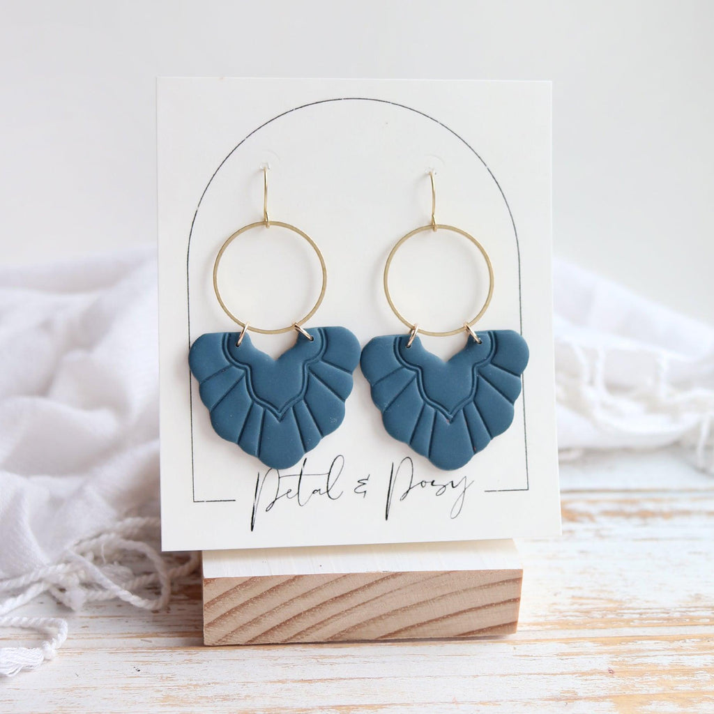 Mandala Earrings | Choose Your Colour - Petal & Posy
