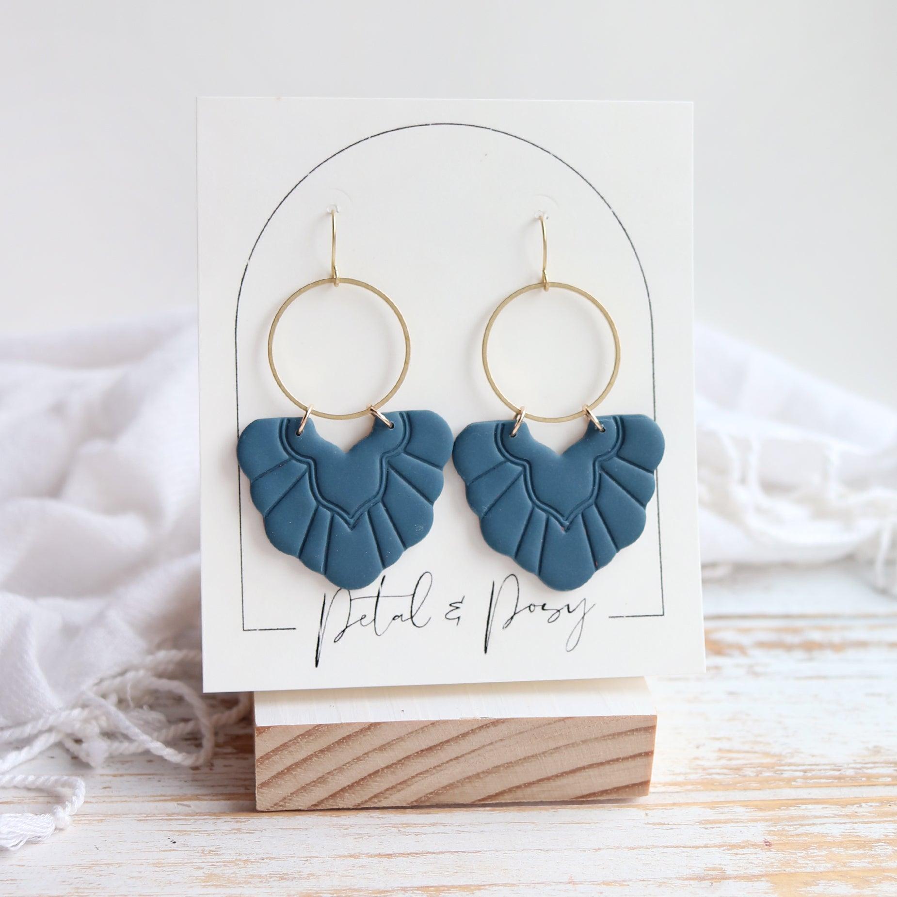 Mandala Earrings | Choose Your Colour - Petal & Posy