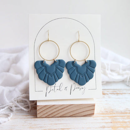 Mandala Earrings | Choose Your Colour - Petal & Posy