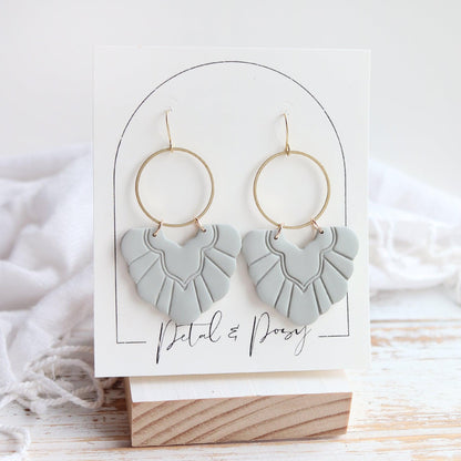 Mandala Earrings | Choose Your Colour - Petal & Posy